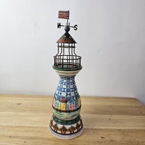 Jim Shore Heartwood Creek 2004 Lighthouse A‎ Beacon To Light The Way Coastal